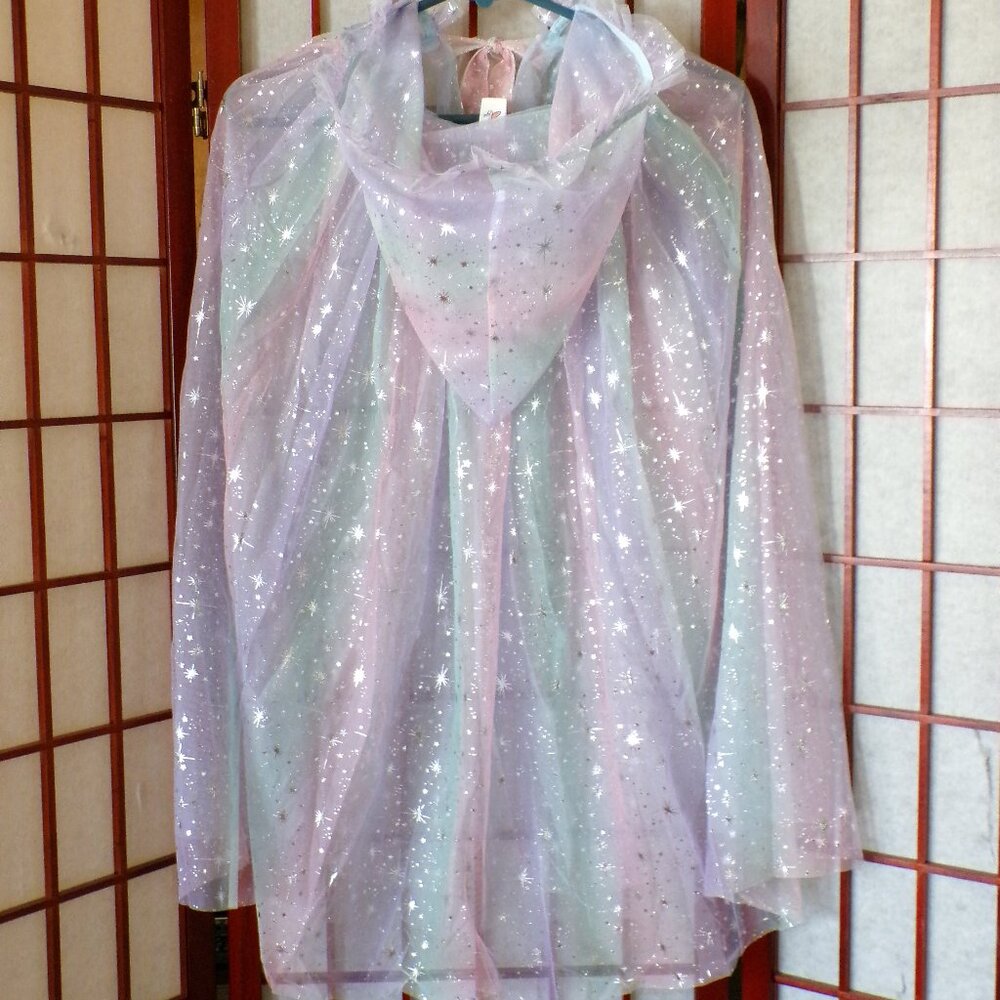 Girls Hooded PRINCESS CAPE Costume Dress Up PRICE IS FIRM - Picture 13 of 13